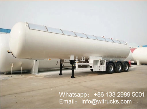 20 ton 50000liters lpg storage tank trailer