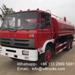 6x4 Dongfeng 15000L to 20000L fire water truck