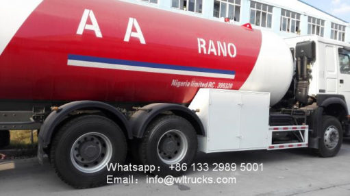 20000L lpg tanker truck