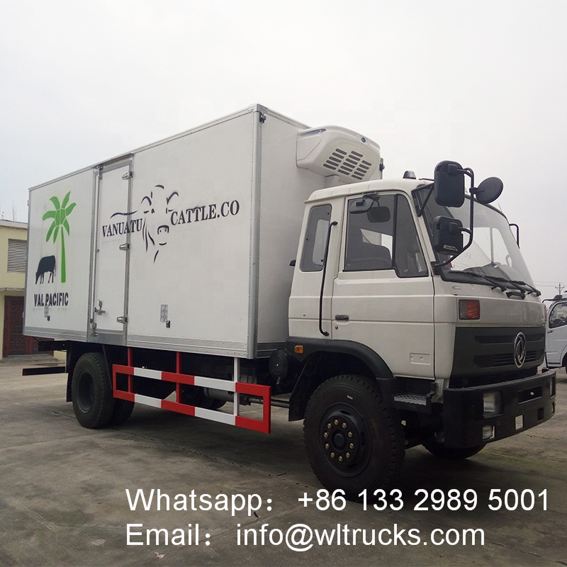 DFAC 10 ton to 15ton 20ft freezer refrigerated truck
