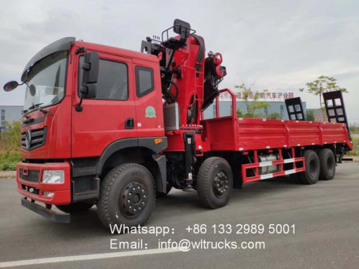 8x4 Dongfeng 20ton to 30ton big crane truck