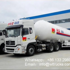 24 ton 58000liters lpg trailer