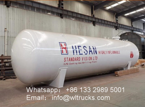 60000liters 25 ton lpg gas skid tank