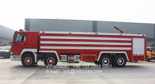 25000L rescue fire truck