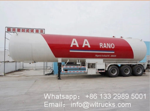 26ton lpg tank semi trailer