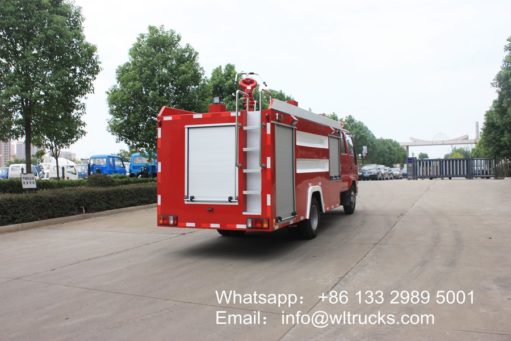 3 ton Foam fire truck
