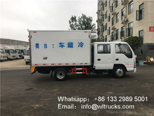 3 ton Isuzu refrigerator truck