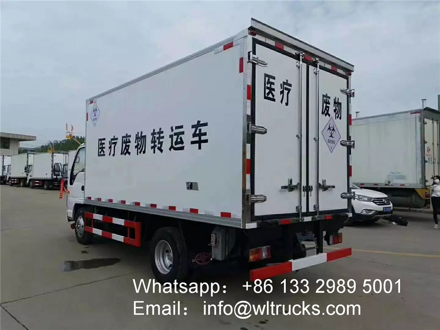 3 ton Medical Waste Transfer Truck