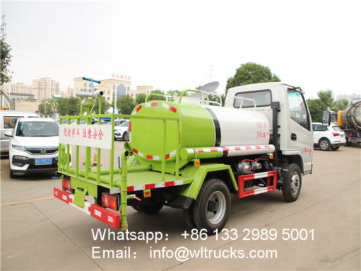 3 ton water bowser truck