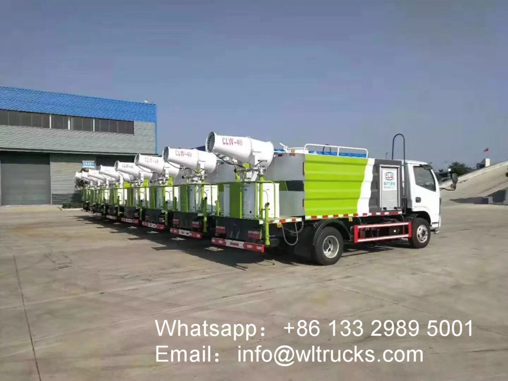 30 to 40m 5000L Disinfection truck