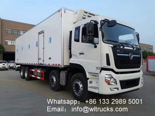 Dongfeng 25 ton to 30 ton 30ft refrigerated truck