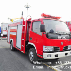 3000 liter fire fighting truck