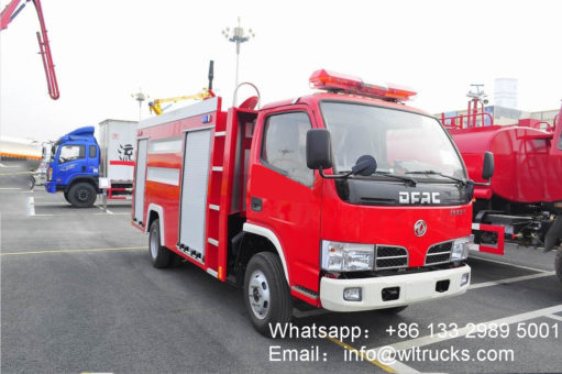 3000 liter fire fighting truck