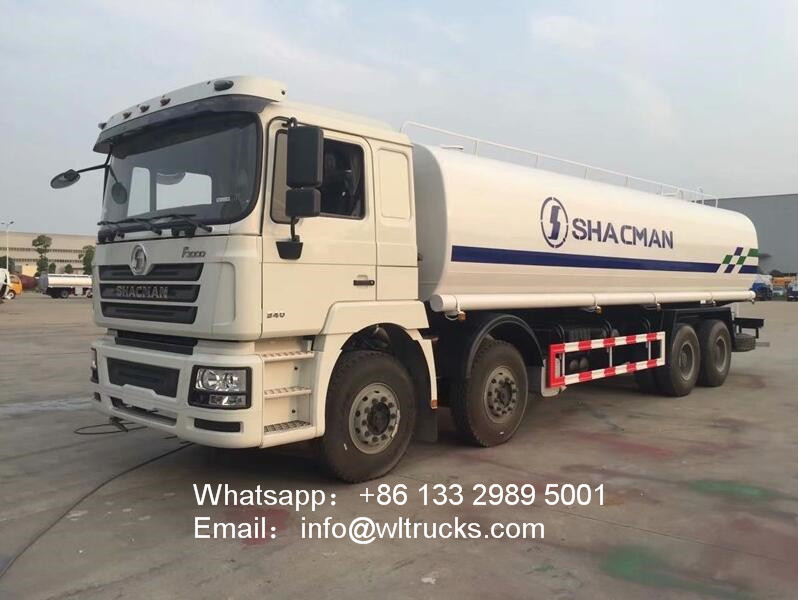 8x4 Shacman 30000liters water tank truck