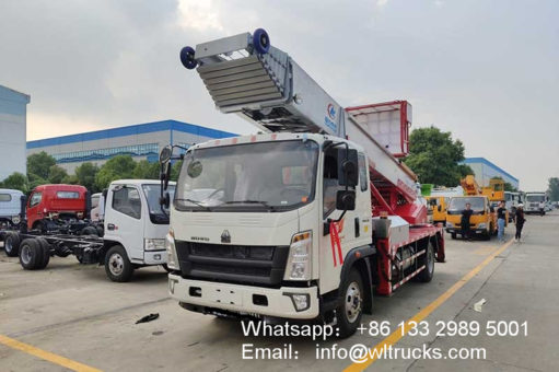 38 m ladder lift truck