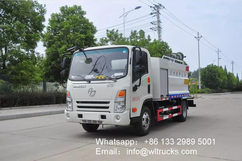 Dayun 5 ton 30 meters to 40 meters Disinfection spray truck