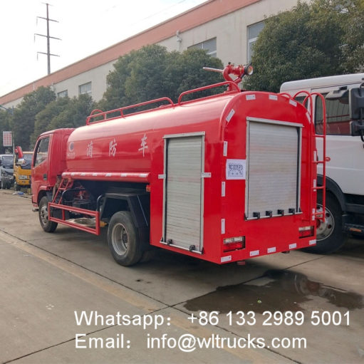 4000 liter Fire fighting water truck