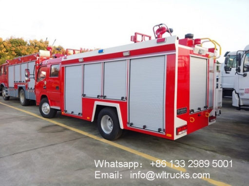 4000liter fire engine truck