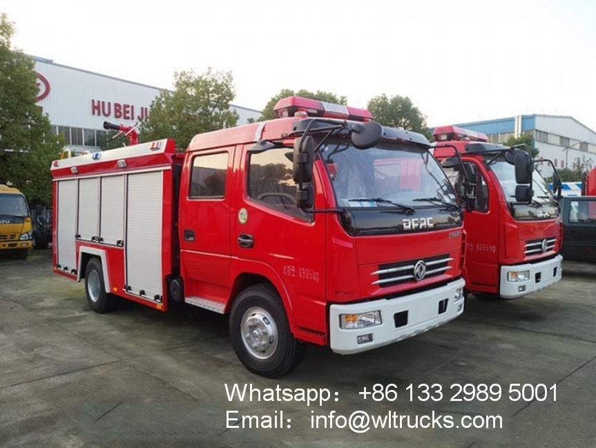 Dongfeng 4000liter fire engine truck