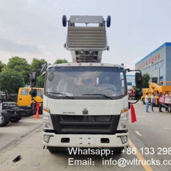 45 m ladder lift truck