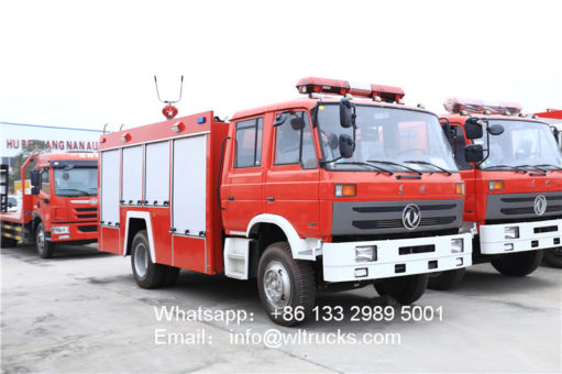 Dongfeng 4x4 6x6 off Road Water Tank Fire Truck