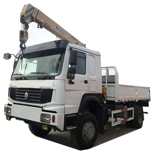 4x4 HOWO 6ton to 8ton service truck crane