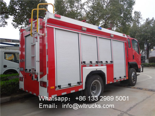 4x4 KAMA fire fighting truck