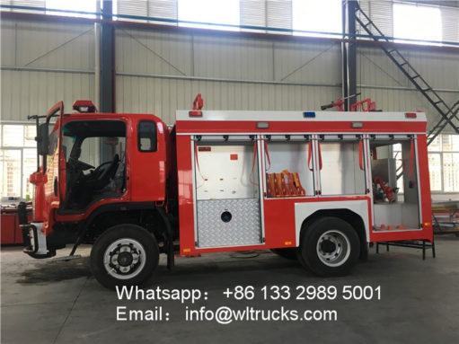 4x4 fire fighting truck