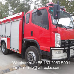 4x4 KAMA 3500L fire fighting truck