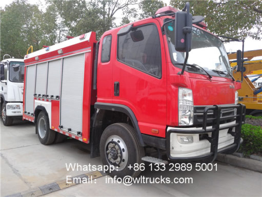 4x4 KAMA 3500L fire fighting truck