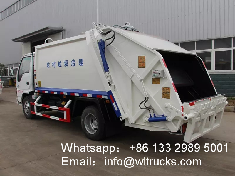 5 ton compactor Garbage Truck