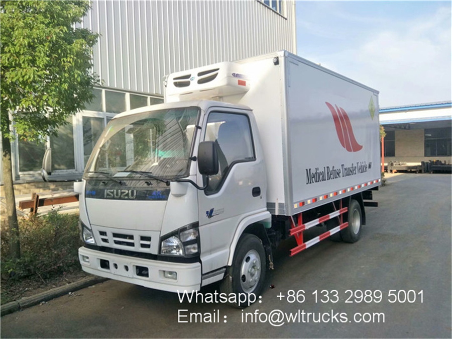 ISUZU 600p 5 ton medical waste transit vehicle