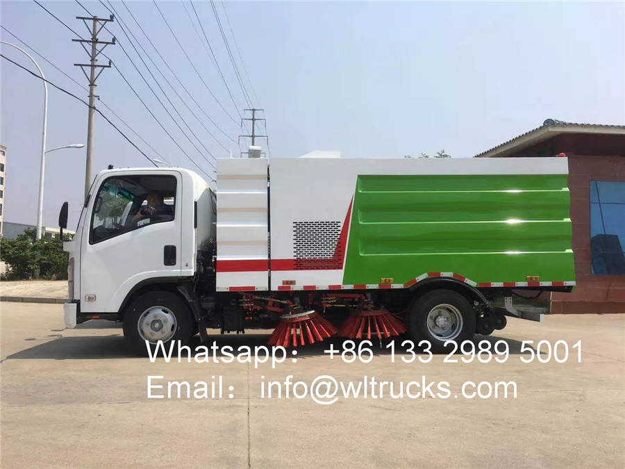 5 ton road sweeper truck image