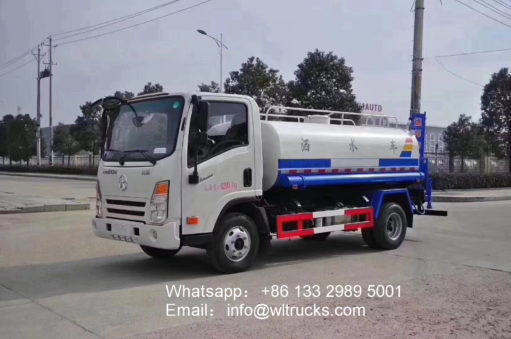 Dayun 5 ton water tank truck
