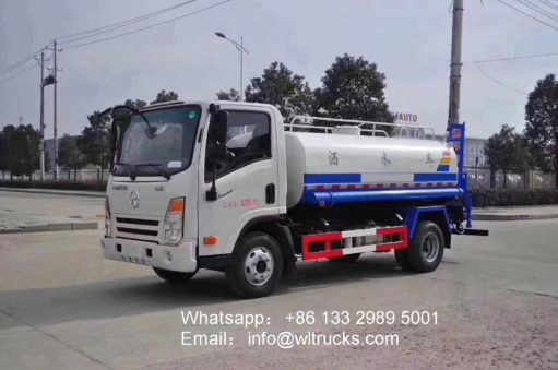 Dayun 5 ton water tank truck