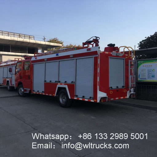5000L Foam fire truck