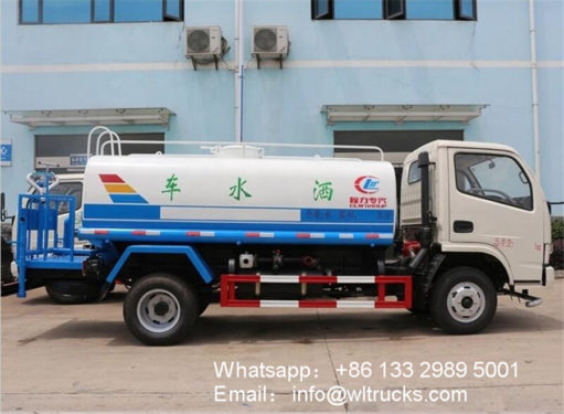 5000l water tank truck