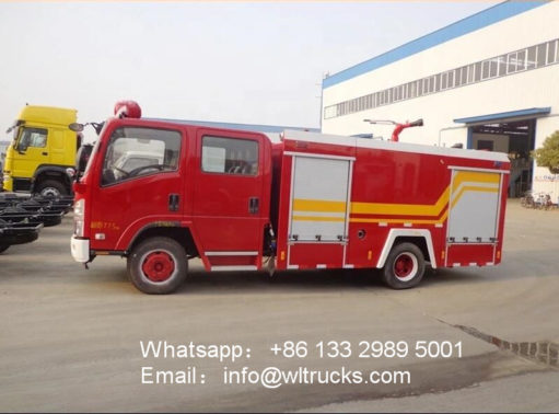 5000liter fire vehicles