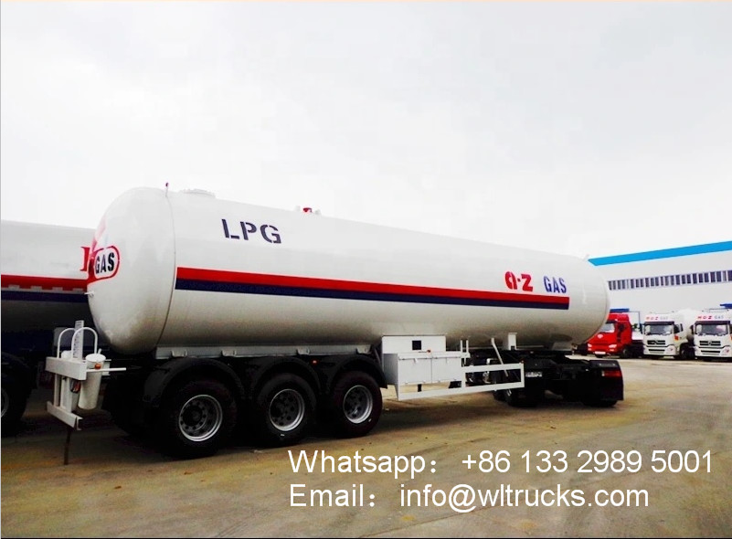 24 ton 58000liters lpg transport trailer