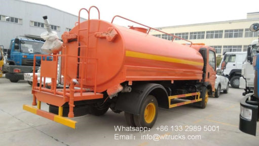 5cbm water bowser truck