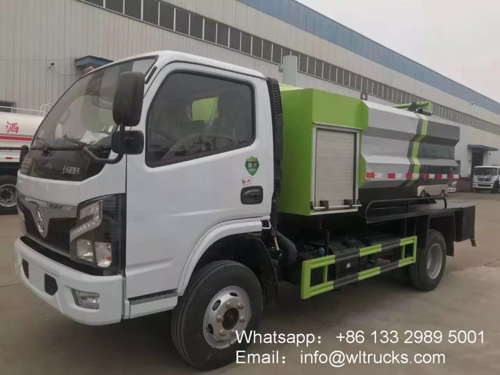 5m3 High pressure cleaning jetting sewage suction truck for sale