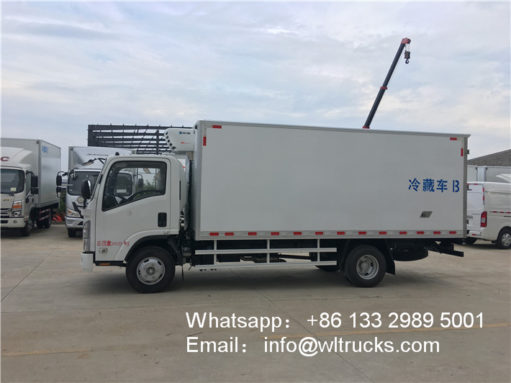 5ton refrigerated van box truck