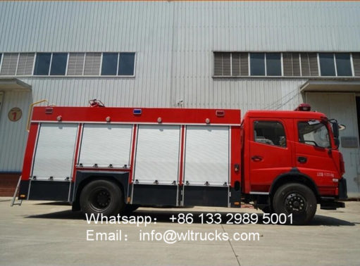 6 ton fire rescue truck