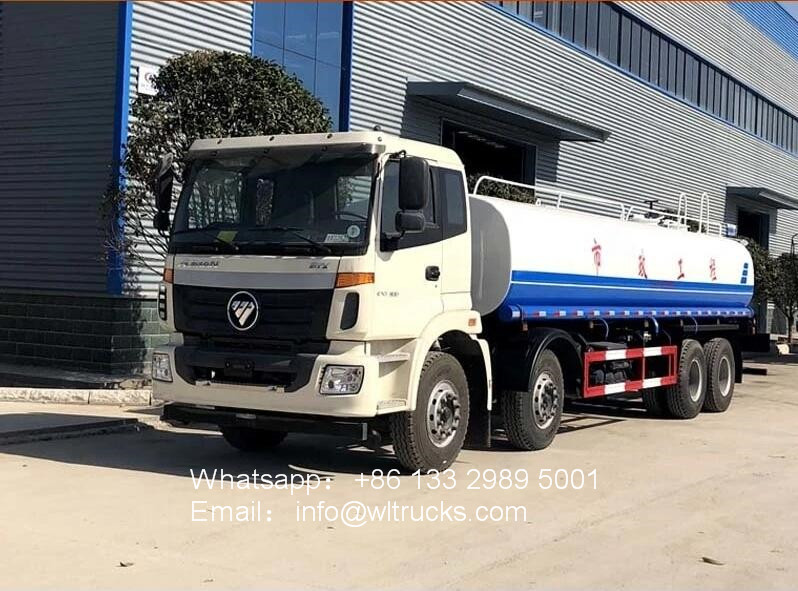 Foton Auman 8X4 6000 gallon to 7000 gallon Water Delivery Truck