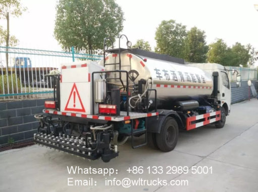 6000 liter asphalt pothole repair truck