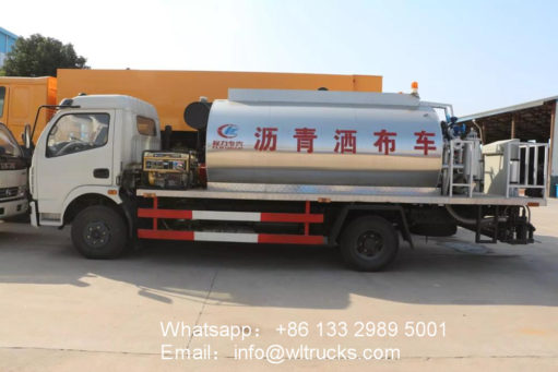 6000 liter asphalt truck