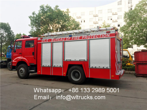 6000 liter fire truck