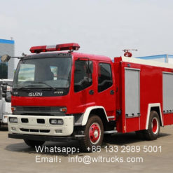 6000L Foam fire truck