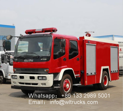 6000L Foam fire truck