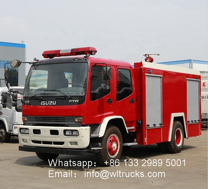 ISUZU FTR 6000L Foam fire truck